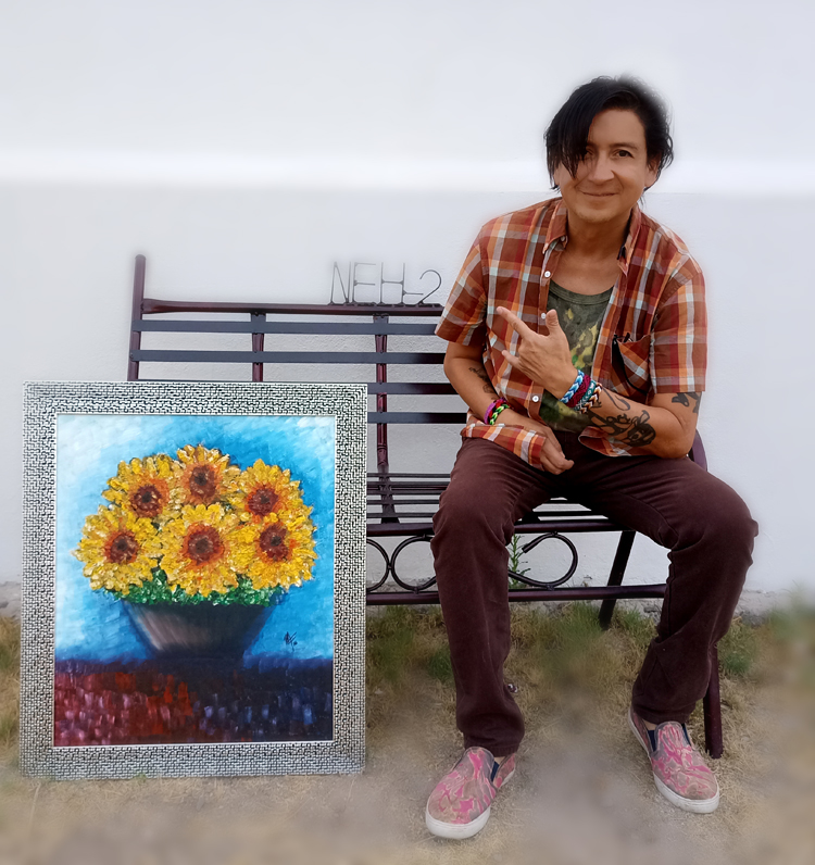 Marco Yah artista plástico